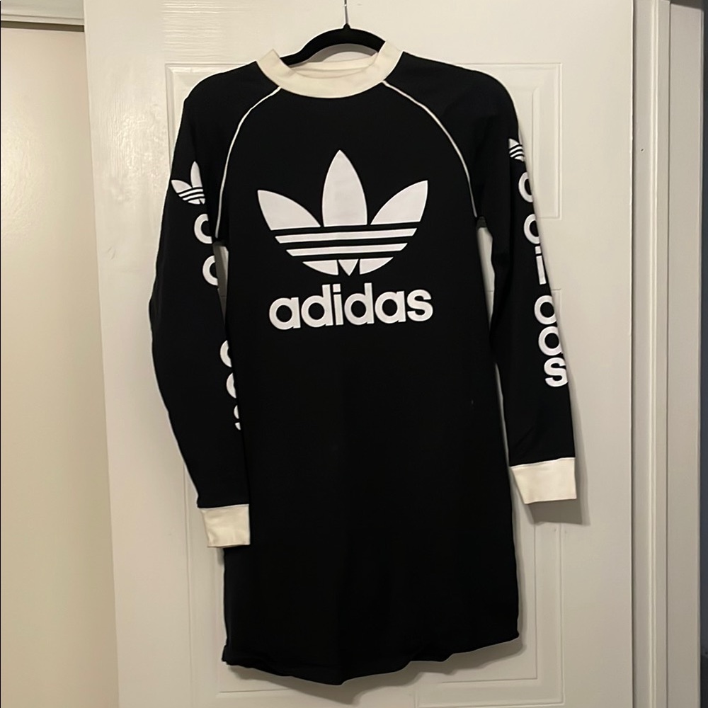 Adidas Black and White Dress